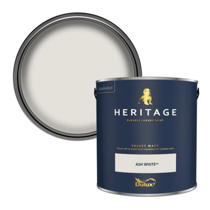 Dulux  Heritage Matt Ash White 2.5L