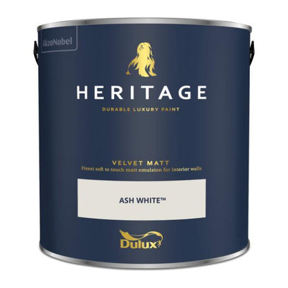 Dulux  Heritage Matt Ash White 2.5L