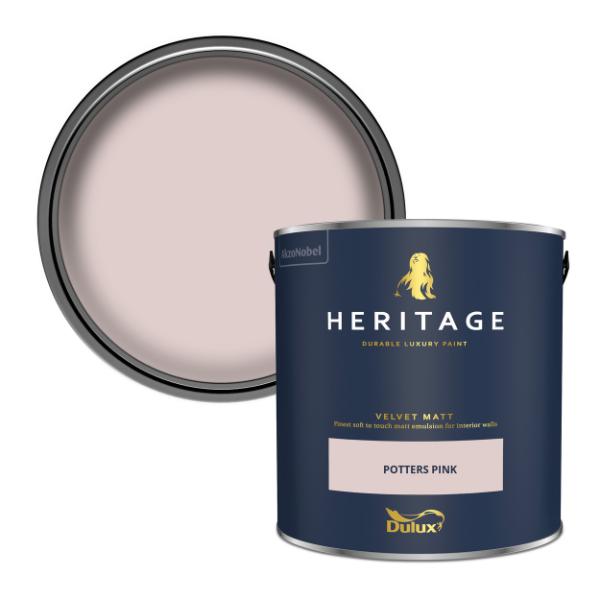 Dulux  Heritage Matt Potters Pink 2.5L