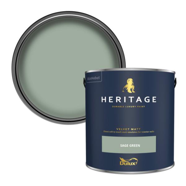 Dulux  Heritage Matt Sage Green 2.5L