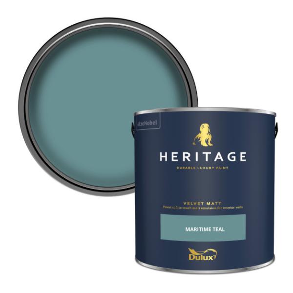 Dulux  Heritage Matt Maritime Teal 2.5L