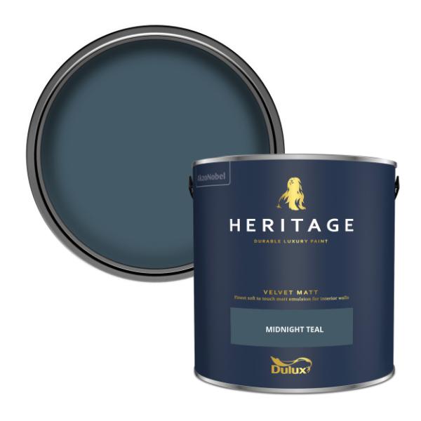Dulux  Heritage Matt Midnight Teal 2.5L