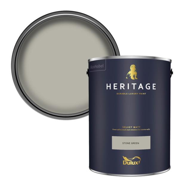 Dulux  Heritage Matt Stone Green 5L
