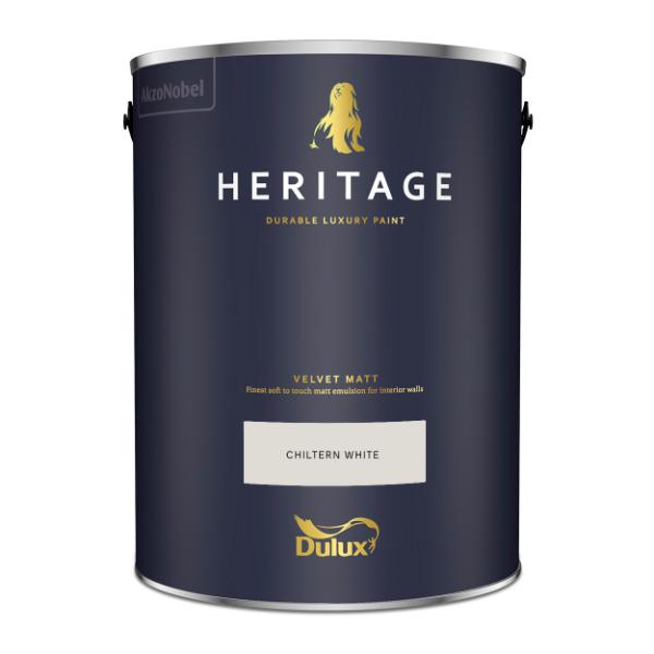 Dulux  Heritage Matt Chiltern White 5L