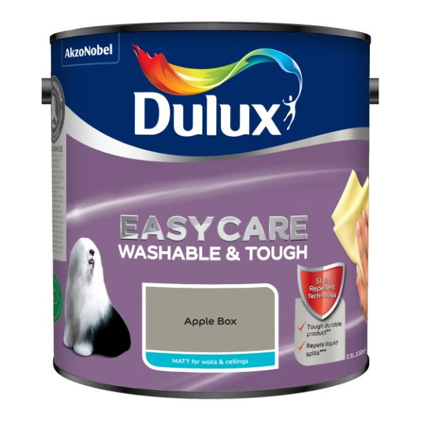 Dulux Easycare Washable &amp; Tough Apple Box 2.5L