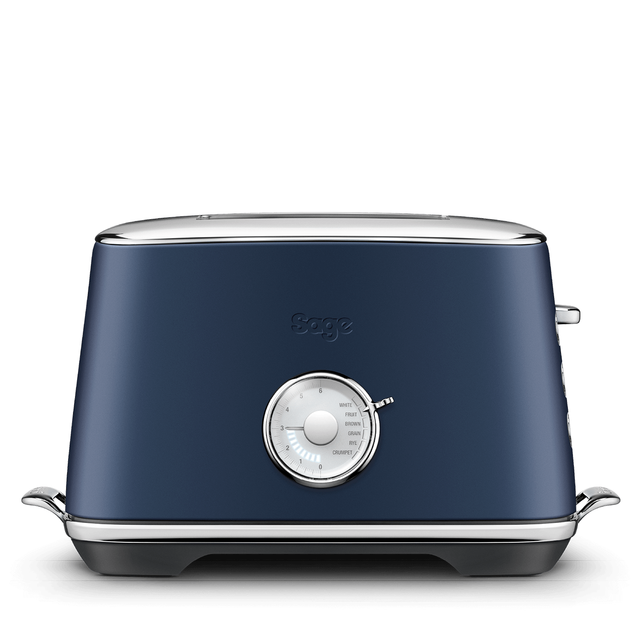Sage 2 Slice Luxe Toaster Damson Blue CoOp Superstores