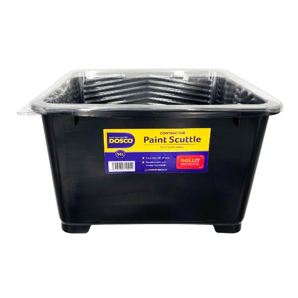 Paintrite 14L Black With Metal Handle – Co-Op Superstores