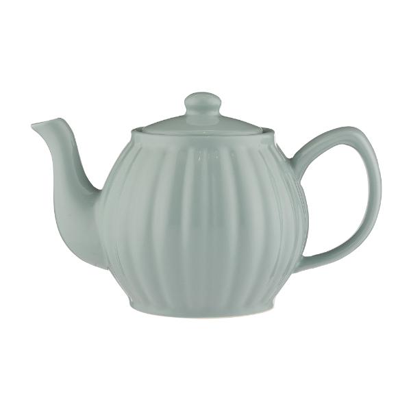 P&amp;K Luxe 6 Cup Teapot Duckegg