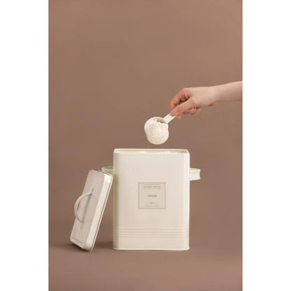 Typhoon Living Cream 6L Bulk Storage With Labels