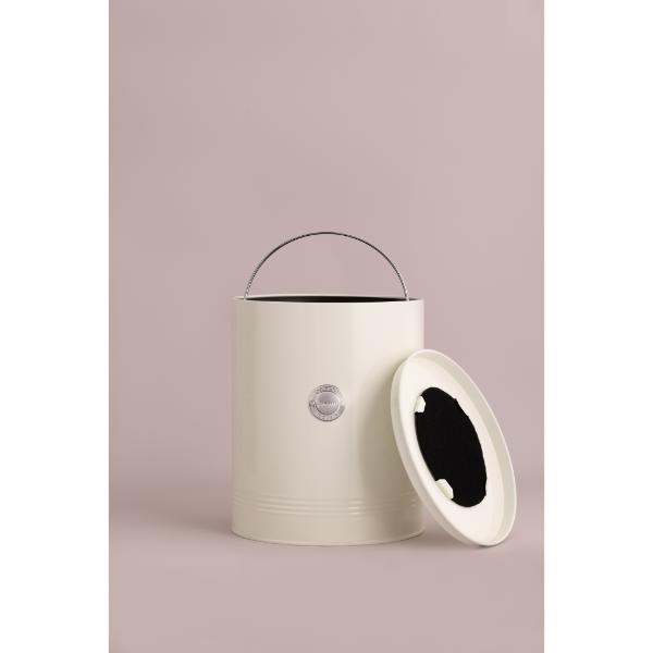 Typhoon Living Cream 5L Compost Caddy