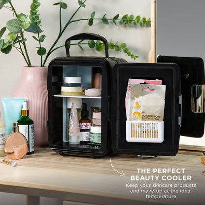 Russell Hobbs 4ltr Black Retro Mini Cooler