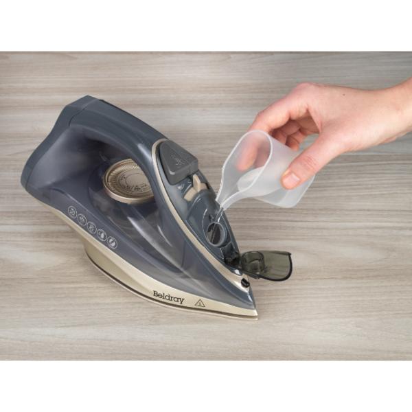 Beldray 2600W 2 In 1 Cordless Steam Iron - Titanium