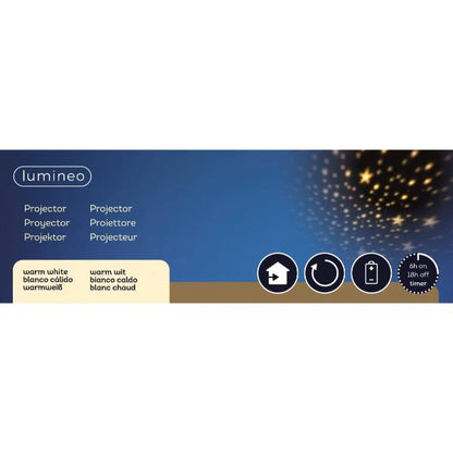 Christmas LED projector Battery operated - indoor