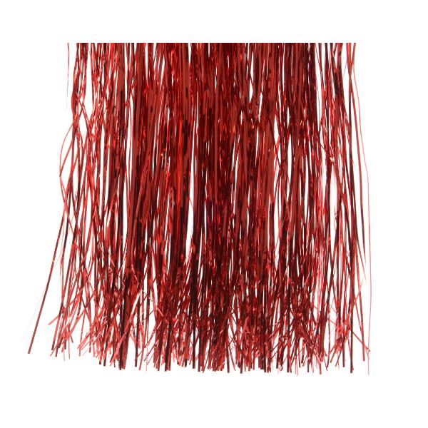 Christmas Tinsel Red
