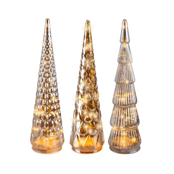 Christmas Micro LED tree ornament - battery operated