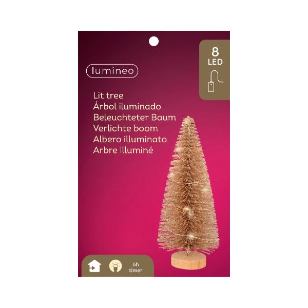 Christmas Micro LED table top tree - battery operated  indoor