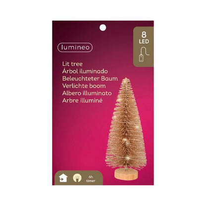 Christmas Micro LED table top tree - battery operated  indoor