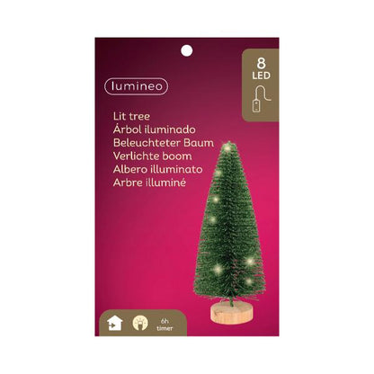 Christmas Micro LED table top tree - battery operated  indoor