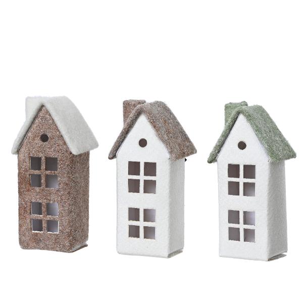 Christmas Miniature Felt House 21Cm