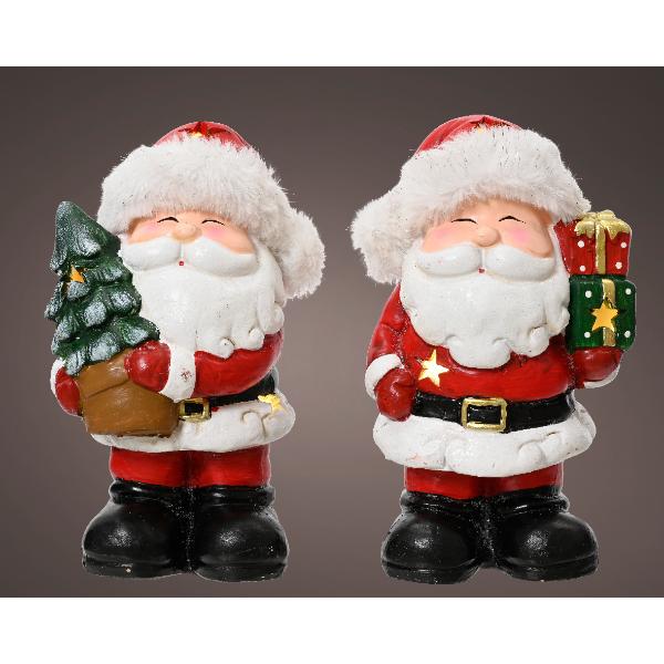 Christmas Micro LED Santa figurine -  battery operated