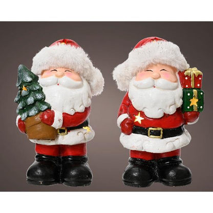 Christmas Micro LED Santa figurine -  battery operated