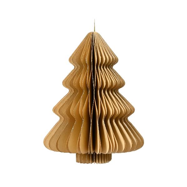 Christmas Tree Paper Magnet Closure Sand 40Cm