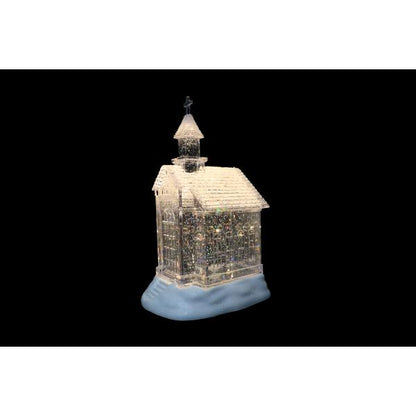 Jingles Battery Operated LED Church Spinner 27cm