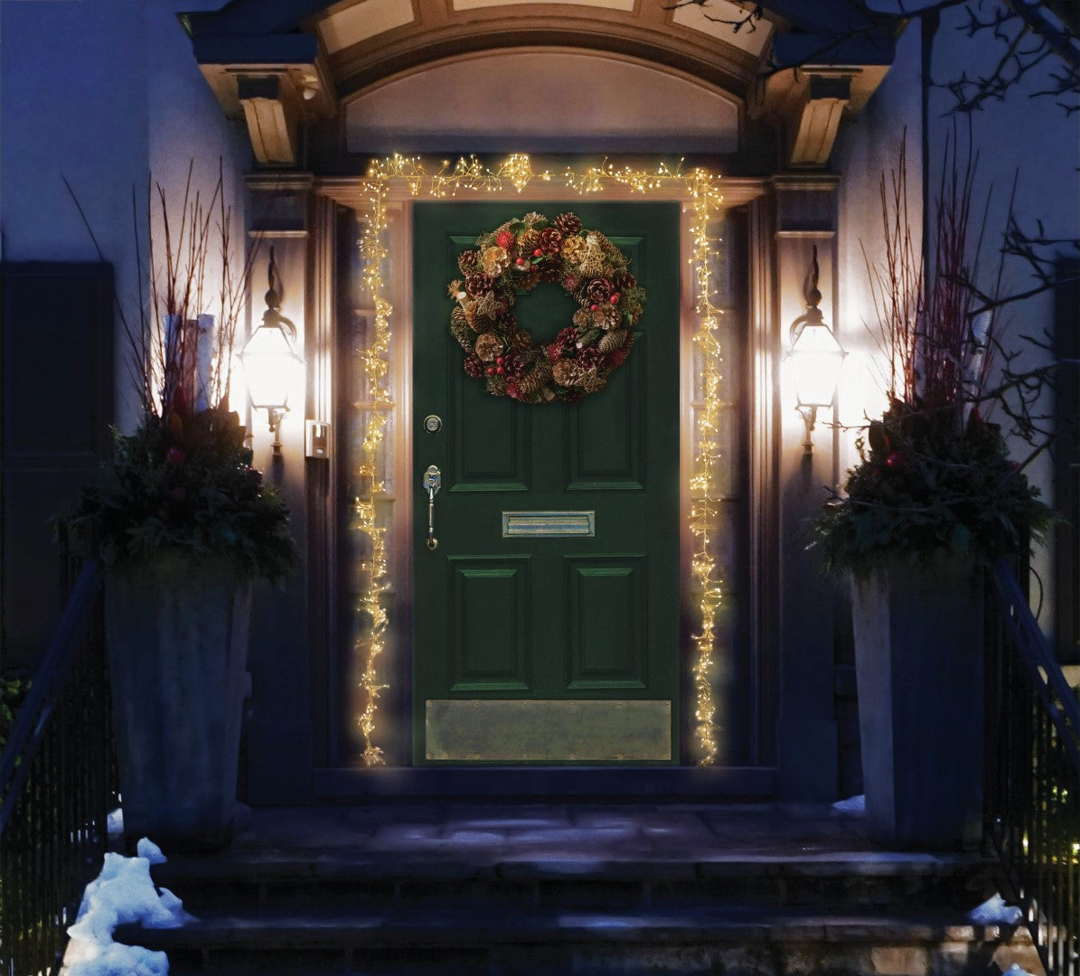 Three Kings Cluster Lights 880 Warm White LEDs