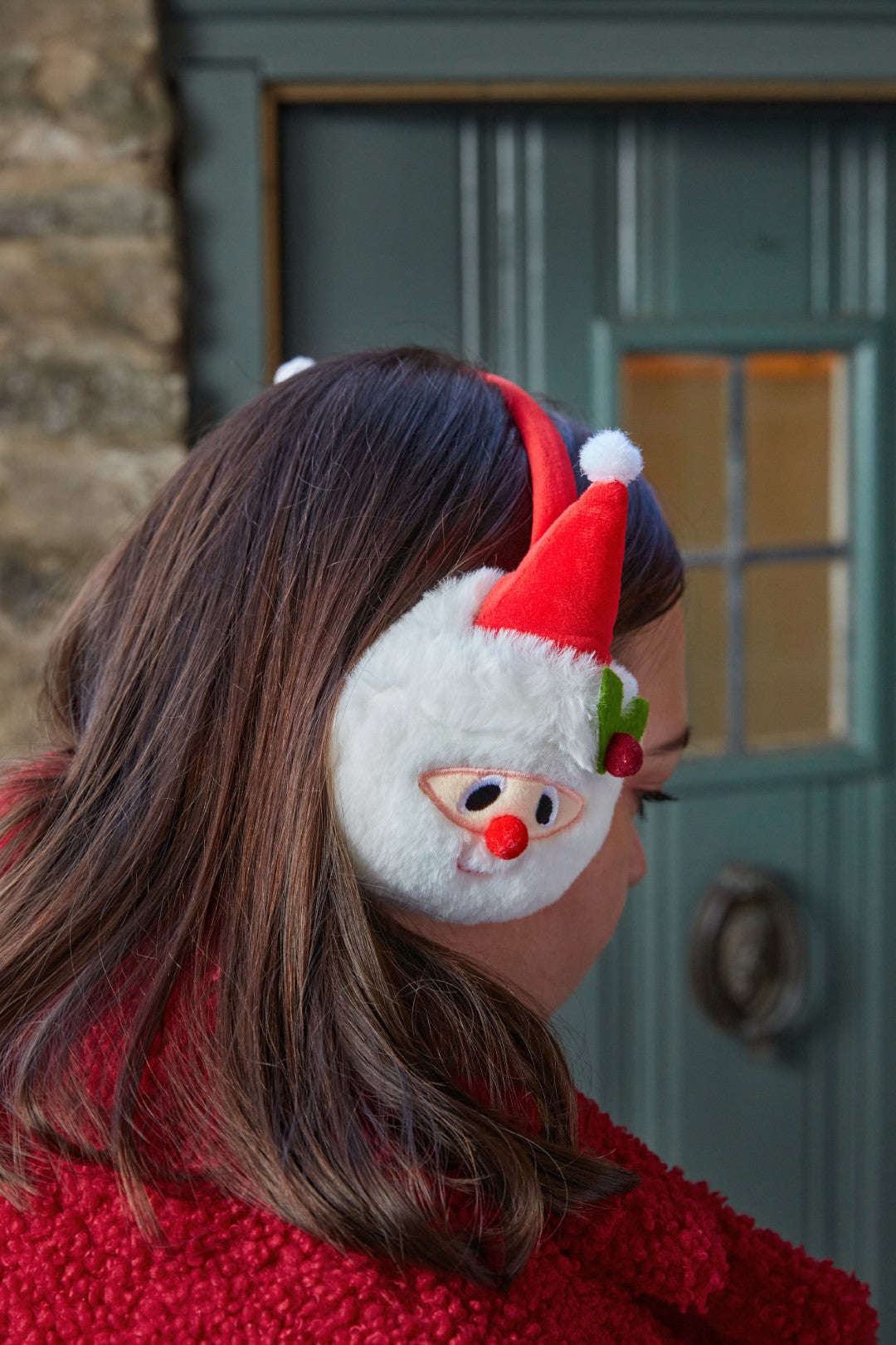 Three Kings Santa Ear Muffs