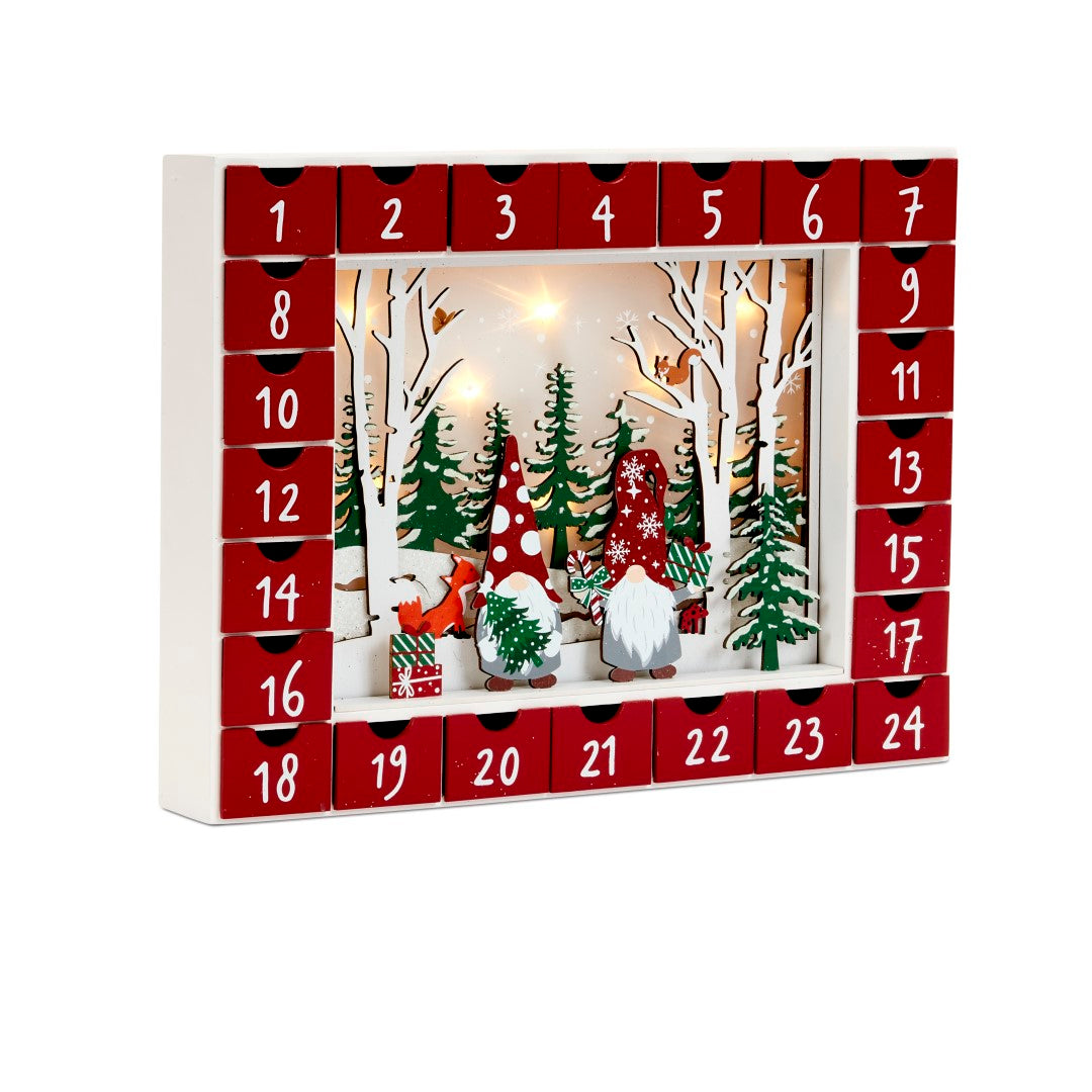 Three Kings InLit Gonk Wonderland Advent Calendar 27cm