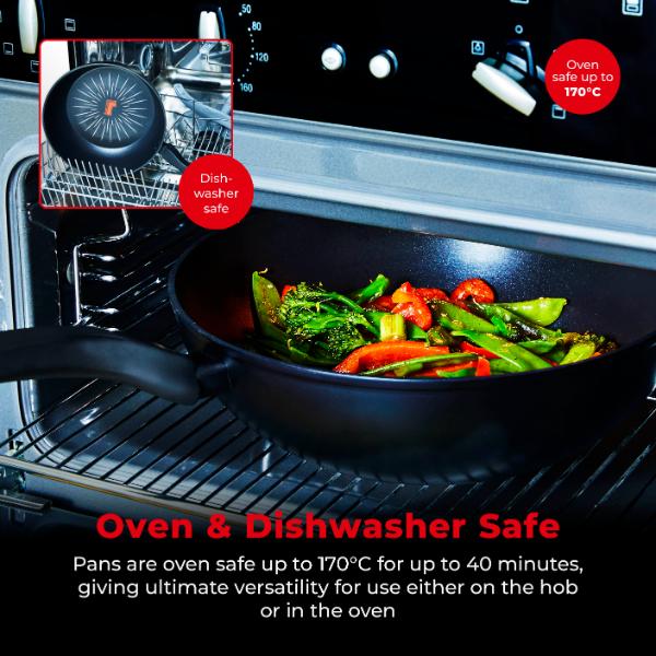 Tower Smart Start Wok 28cm