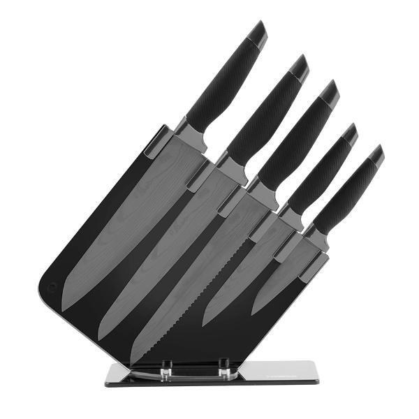 Tower Damascus Knife Set of 5