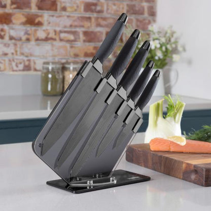 Tower Damascus Knife Set of 5