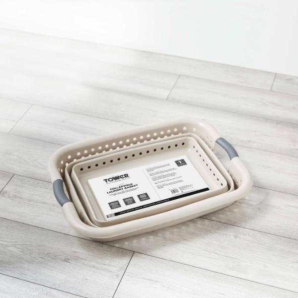 Tower Collapsible Laundry Basket