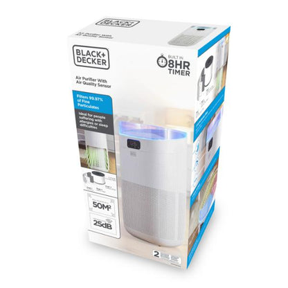 Black &amp; Decker Air Purifier with 8 Hour Timer