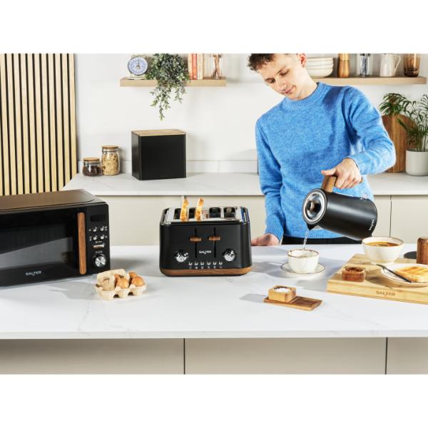 Salter EK5822BLK Toronto Rapid Boil Kettle Black – Co-Op Superstores