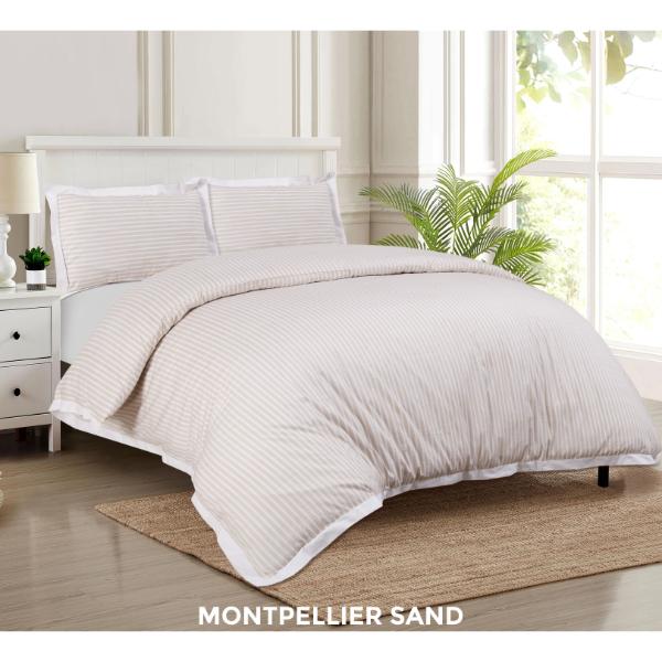 Montpellier Sand Duvet Cover King Size
