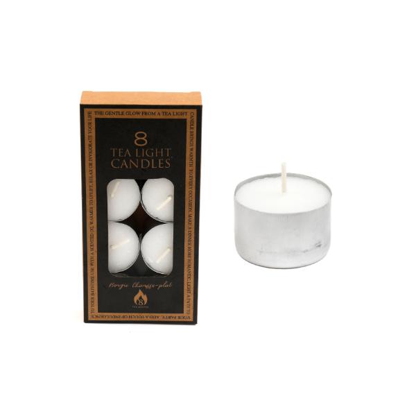 Tealights 4 Hour burn Pack of 8