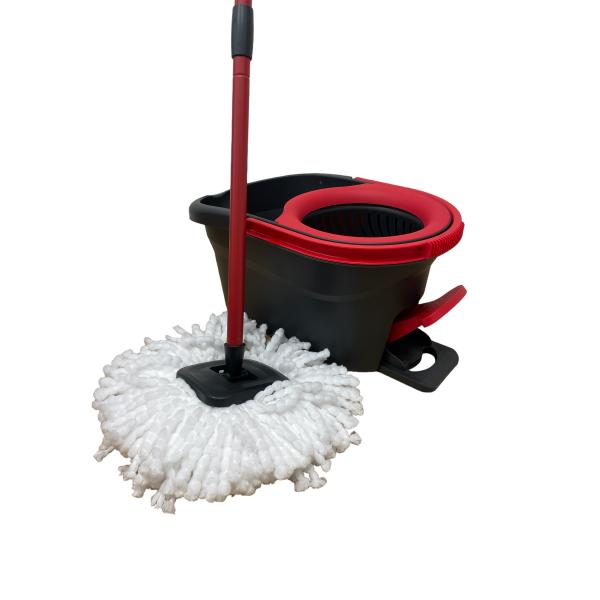 Dosco Cyclone Spin Mop and foot-pedal wringer bucket