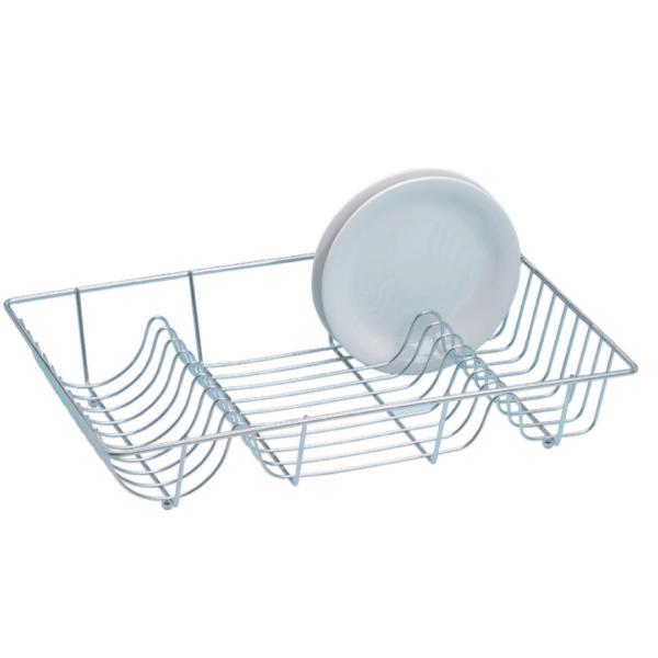 Chrome Dish Drainer Flat
