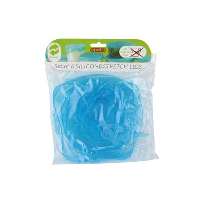 Silicone Stretch Lids Set 6