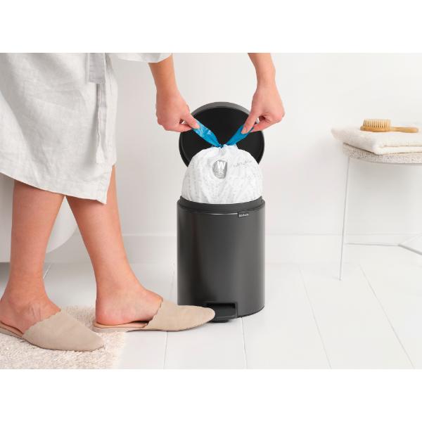 brabantia newicon pedal bin 5l Brabantia Pedal Bin 5L C.Grey – Co-Op Superstores