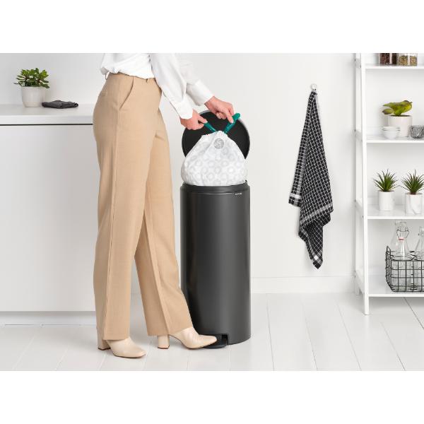 pedal bin newicon Brabantia Pedal Bin 30L C.Grey – Co-Op Superstores