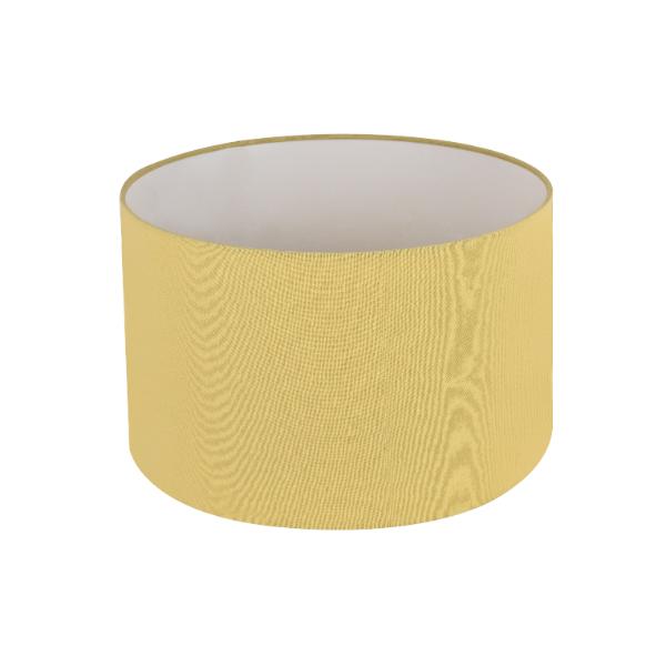 Drum shade 14" Green Material