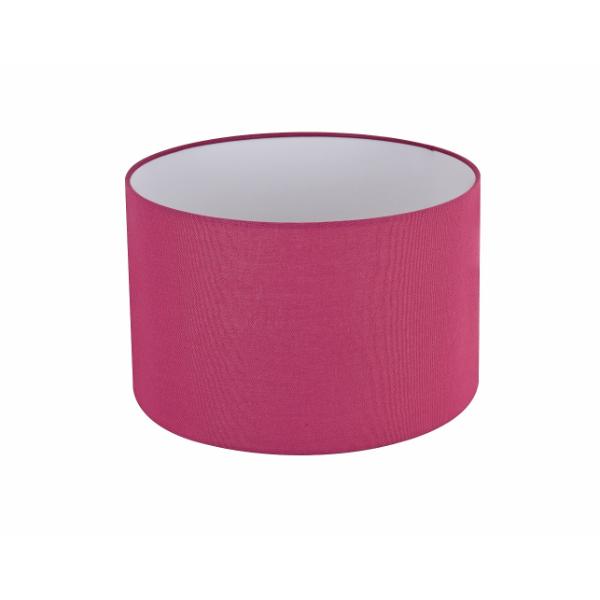 Drum shade 14" Rose Material