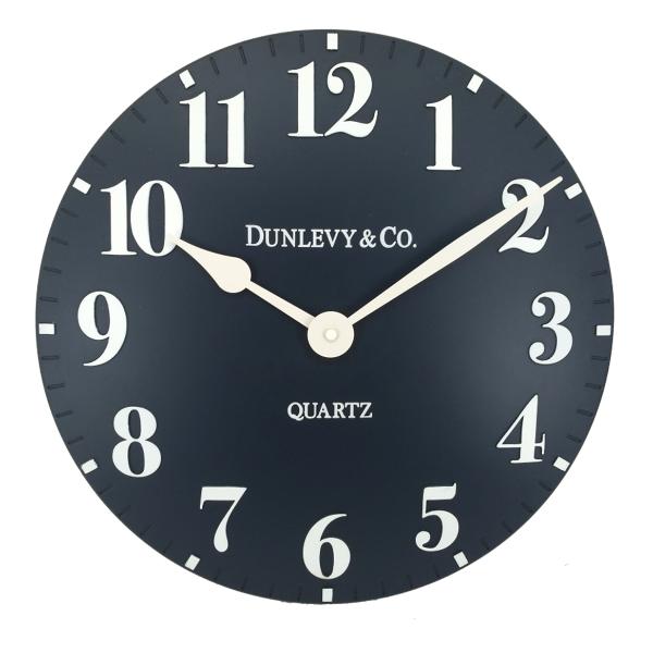 Dunlevy Luna Clock 12&quot; Deep Blue
