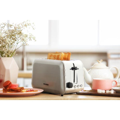 Steelex 2 Slice Toaster 750W Stainless Steel