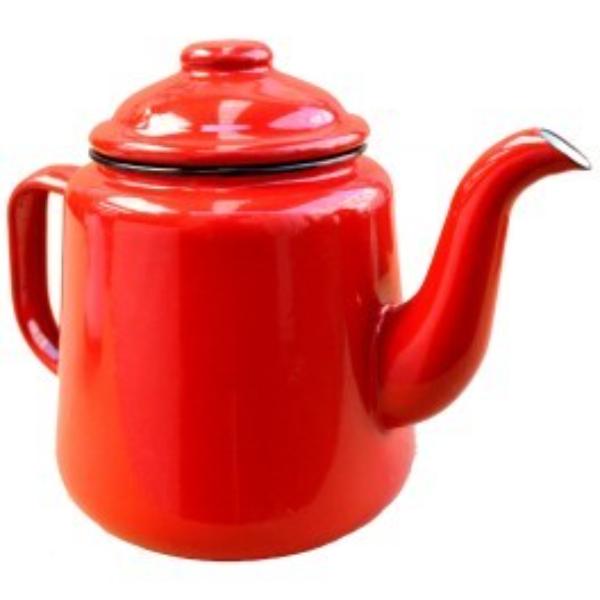 Enamel Teapot 14Cm &