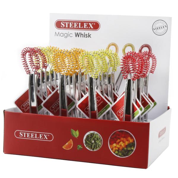 Steelex Mini Silicone Magic Whisk