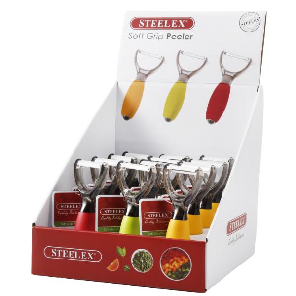 Steelex Y Shape Peeler Soft Grip